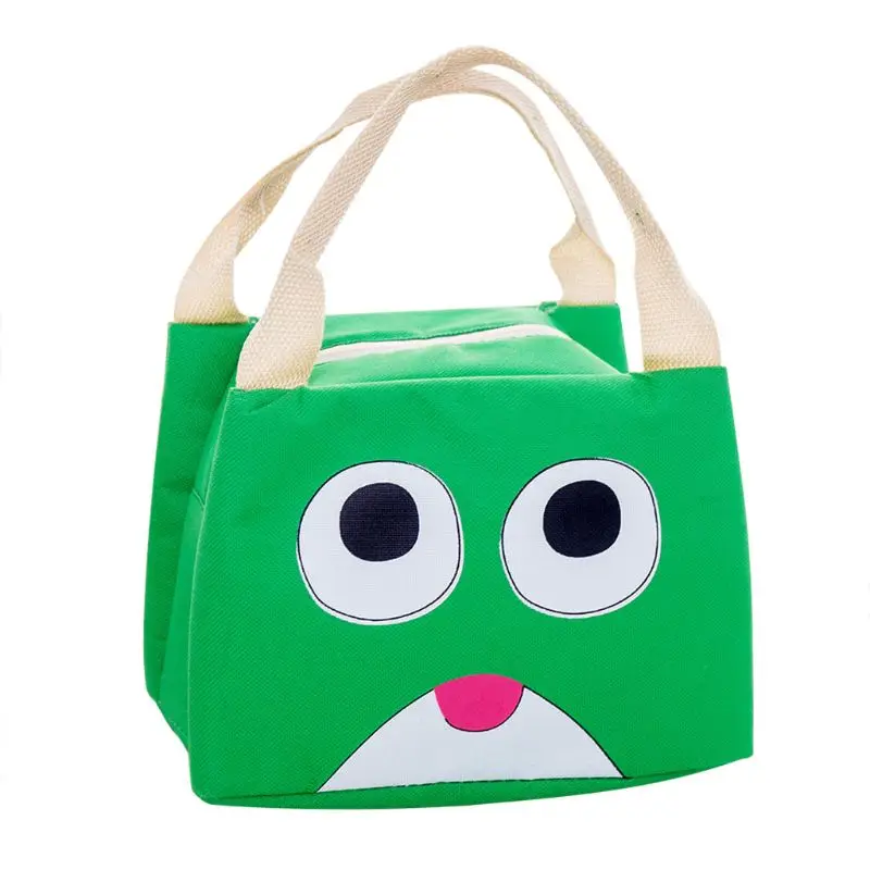 

Lunch Handbag Portable Thermal Insulated Lunch Box Cartoon Bag Tote Case Pouch Lunch Container