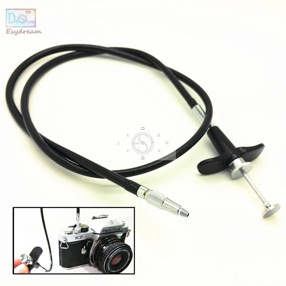 28'' 70cm Mechanical Locking Camera Shutter Release Remote Control Cable  Cord For Fuji Fujifilm Pentax Canon Nikon Film Cameras - Shutter Release -  AliExpress