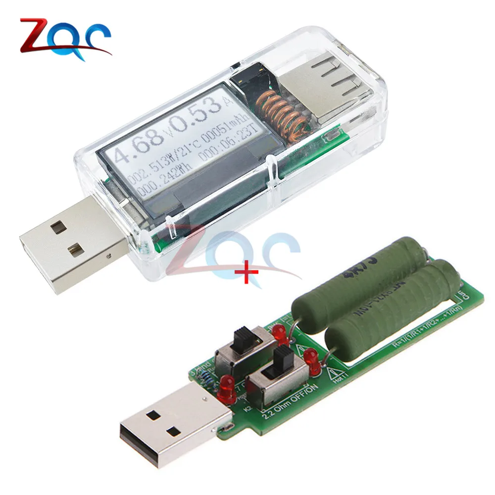 

12 in 1 USB Tester DC Digital Voltmeter Amperimetro Voltage Current Meter Ammeter Detector Power Bank Charger Indicator USB load