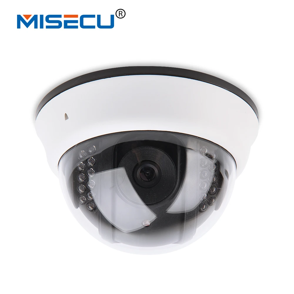 New ONVIF 2 0 MISECU Dome 720P HD P2P Wireless IP Camera wifi indoor Night Vision