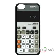 For iphone 4/4s 5/5s 5c SE 6/6s 7 plus ipod touch 4/5/6 back skins mobile cellphone cases cover Retro Calculator Vintage