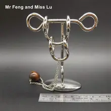 Разблокировка для зарядки мозгов, металлическая игрушка, 3d пазлы, кольца для ума, игра для детей