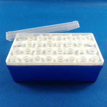 

5ml/32vents Plastic Centrifuge Tube box+32 pcs 5ML Centrifuge Tubes sample tubes with Snap cap plastic test tubes