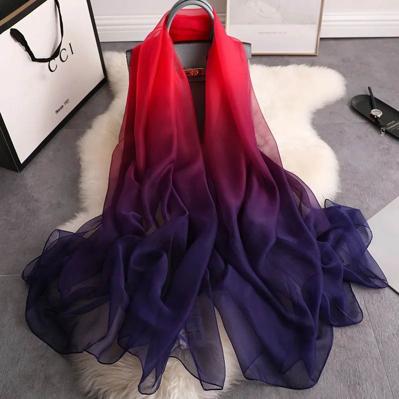 

2019 women scarf fashion summer print silk scarves for lady shawls wraps oversize female hijabs pashmina foulard bandana hijabs