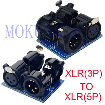 

Fast shipping 20pcs XLR3-XLR5 DMX512 Relays connecto DMX512 XLR5 connector to XLR3 ,XLR3-XLR5, use for DMX controller