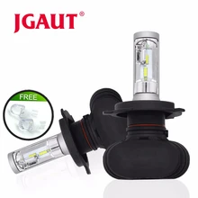 JGAUT S1 2 шт CSP H8 H11 Туман лампа H4 Led H7 H1 H3 фар автомобиля лампы для авто 9005 9006 лампы Автомобильные 12 V 50 W 8000LM 6000 K