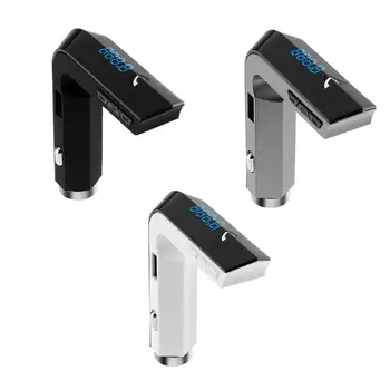 

Car Bluetooth FM Transmitter Charger Wireless Handfree MP3 Music Player LED Display USB Car Charger FM Transmitter Bluetooth Kit