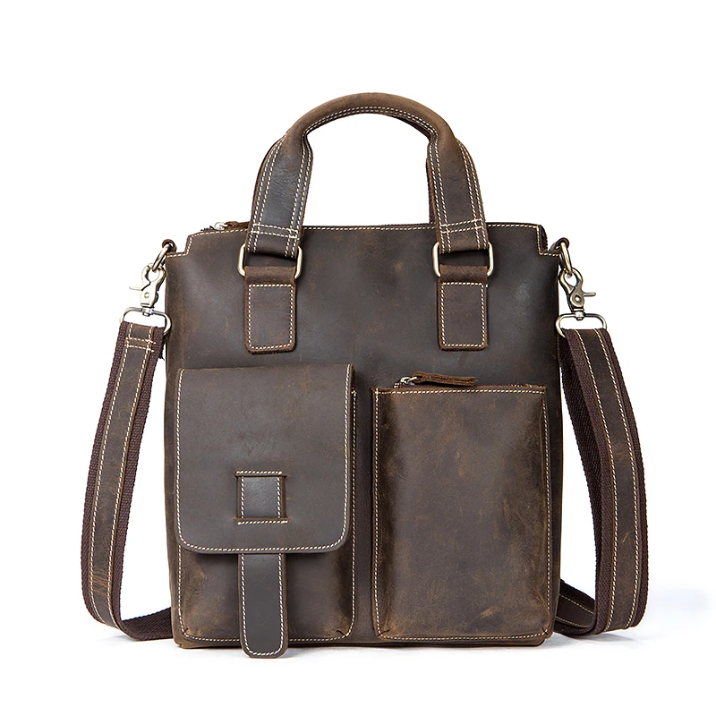 

Fashion Crossbody Bags Men Bag Men's Genuine Leather Handbags Casual Laptop Shoulder Bag Male Messenger Bag Leather Handbag NEW