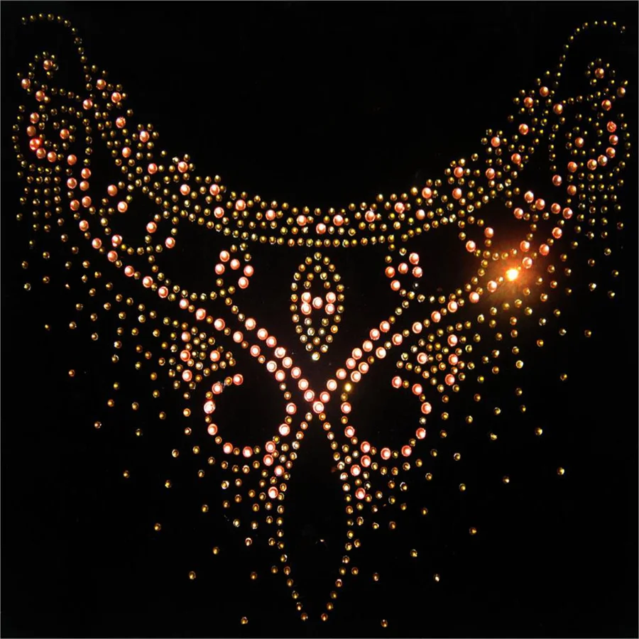 Узор из страз горячей фиксации утюжок для перегрева узор 2016|hotfix rhinestones motifs|rhinestone