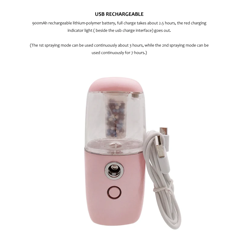 usb  nanomister pink 3