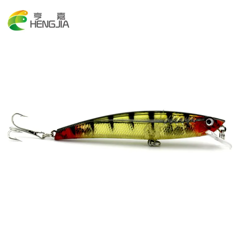 

HENGJIA 1PC Laser Fishing Lure 9CM 10.3G floating pesca wobblers swimbait Minnow crankbait isca artificial hard bait pike tackle