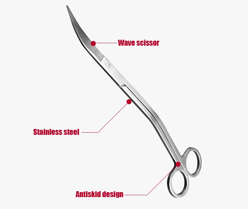 Аквариум из нержавеющей стали, удаление водорослей, ножницы для очистки 27 см, 38 см, 48 см, пинцет, щипцы для удаления песка, инструмент для обслуживания