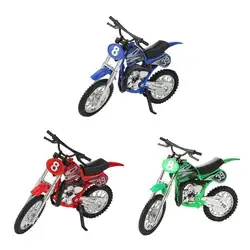 Сплав мотоцикла модель игрушки Дети моделирование мотоцикл модели дети скользят моделирование литья под давлением транспортных средств