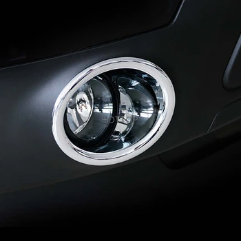 

HOTTOP Front Fog Light Lamp Cover Trim 2pcs Exterior accessories ABS Chrome For Ford Explorer 2011 2012 2013 2014 2015