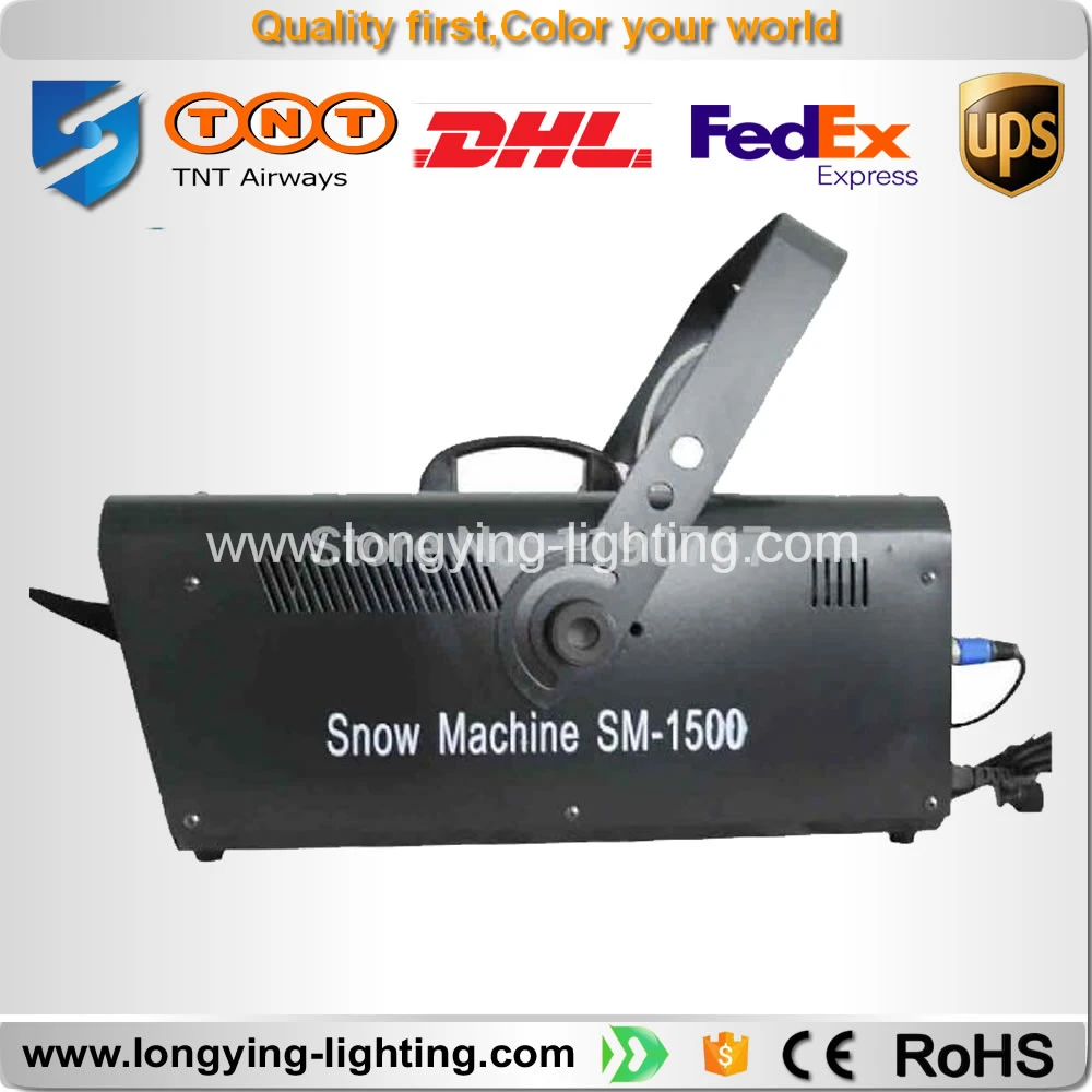 free shipping Snow Blower 1500W Snow Machine, Stage Effect Snowf