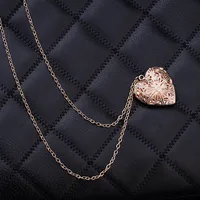 Hollow Heart Pendant Necklaces Fashion Jewelry LOVE Collares Geometric Charm Necklace Bijoux Gift Wholesale Neck Jewelry 6