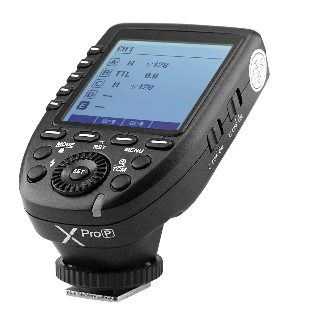 Godox Xpro-N 2,4G Беспроводной X СИСТЕМА высокоскоростной синхронизирующая со вспышкой триггер с большим ЖК-дисплеем Экран передатчик для pentax k1 645Z K70 КР