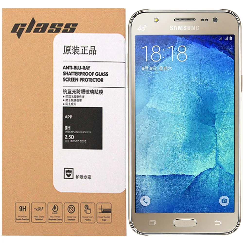 Retail Package Premium Screen Protector For Samsung Galaxy S7 Glass Tempered S3 S4 S5 S6 S7 Grand Prime Explosion Proof Film