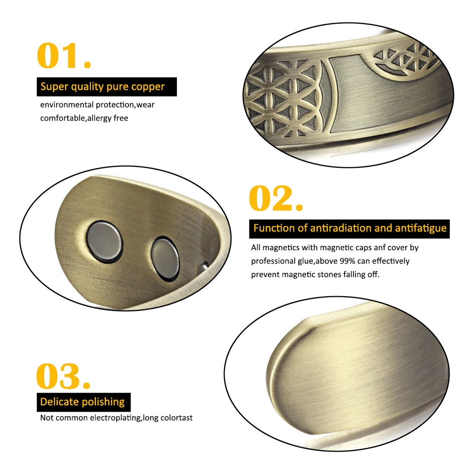 Bronze bangle for men  (3)