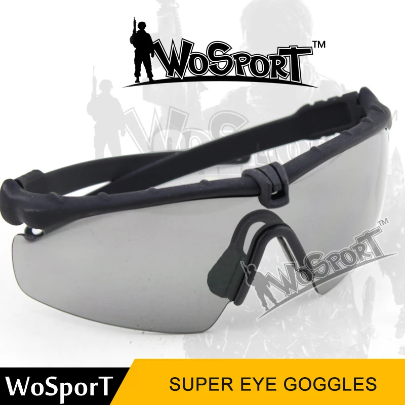 WoSporT Skiing Eyewear Mountaineering High Protection PC Lens
