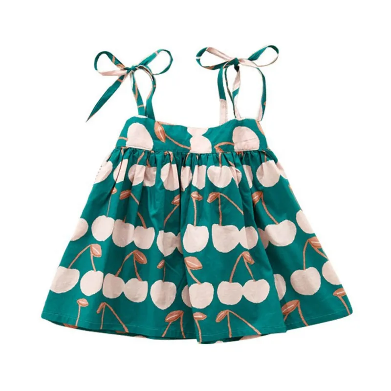

Baby Girl Dress Summer Sleeveless Dresses For Girl Kids Clothes Printed Kids Girl Casual Dress