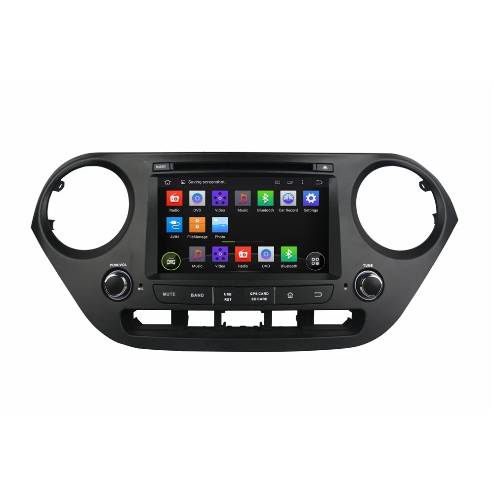 

KLYDE 7" 2 Din Android 8.1 Car Radio For Hyundai I10 2014-2015 Car Audio 2+16GB Multimedia Player Car Stereo DVD Mirror link