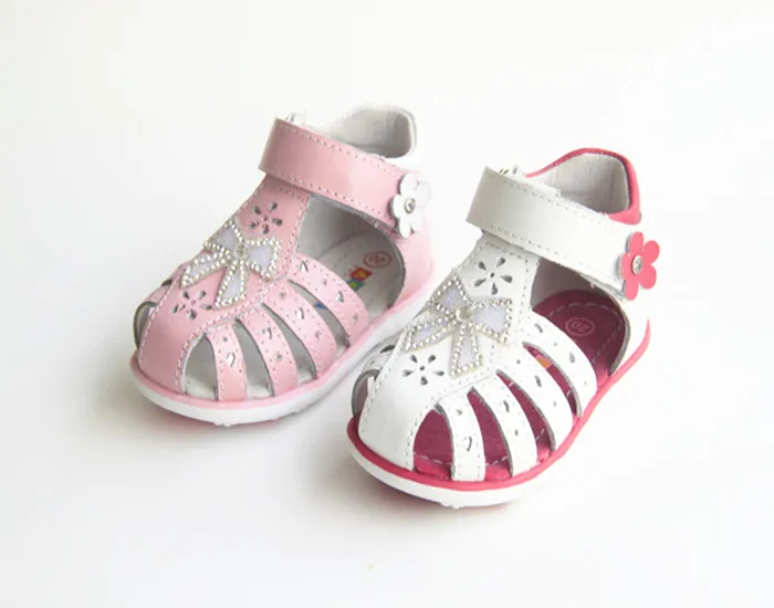 

2018 NEW Kids/baby Summer Shoes Pink white girl Orthopedic Children Princess Sandals Kids Girls Genuine Leather Sandals shoes