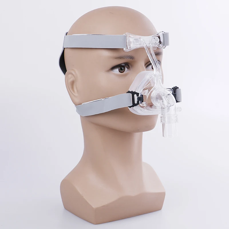 

S/M/L Different Size NM2 Nasal Mask Ventilator Mask Sleep Mask With Headgear Suitable For CPAP Machine Connect Hose And Nose