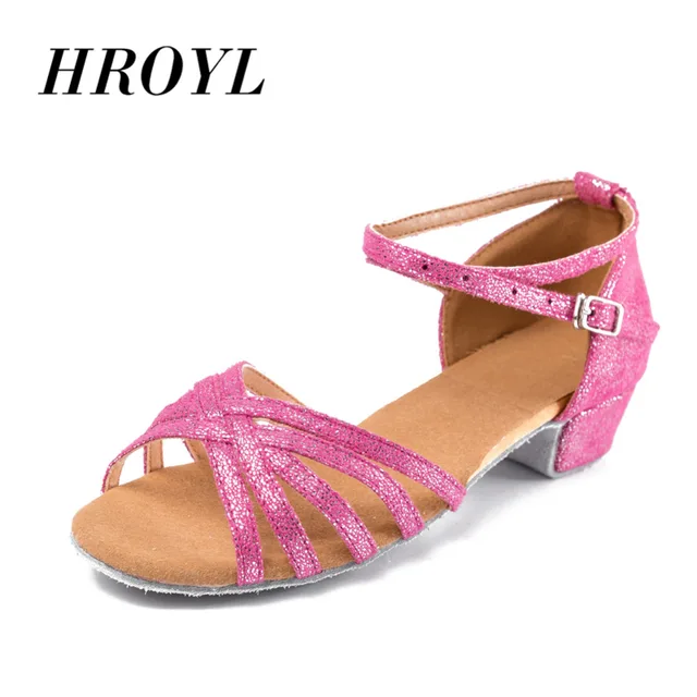dance shoes High quality new arrival wholesale girls Children/child/kids ballroom tango salsa latin dance shoes low heel shoes