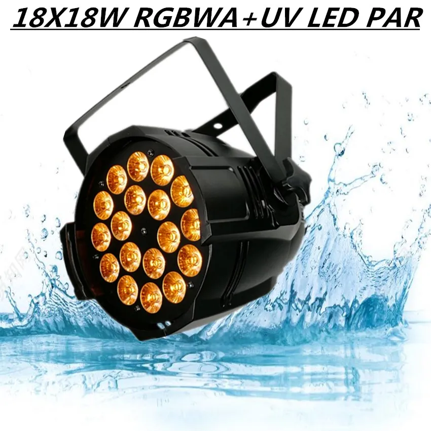 

18X18W LED PAR Light/ RGBWA+UV par led stage professional dj equipment led wash light