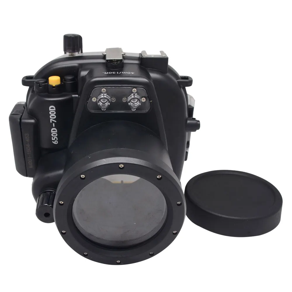 Mcoplus 700D/650D 40m 135ft Underwater Waterproof camera Diving Housing