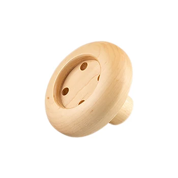 

Nordic Button Wall Hooks Wood Wall Key Hanger Creative Coat Hook Home Decoration Wall Hookup Clothesline Home Decoration