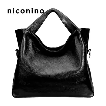 

brand genuine leather bag women shoulder bag ladies large handbag female high quality leather tote bag