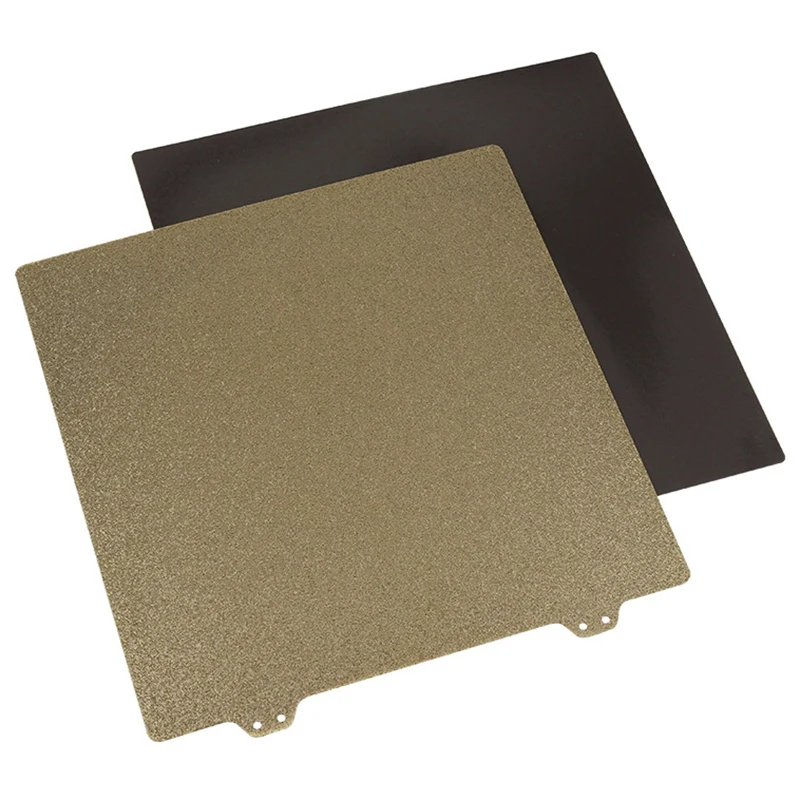 

3D Printer Hot Bed Accessories 220Mm Double Layer Texture Pei Powder Steel Plate+Magnetic Sticker B Surface for A6 Wanhao I3 C