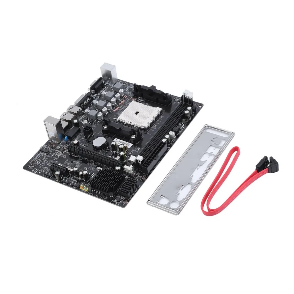 

High Performance A55-FM1 Desktop Computer Mainboard Motherboard CPU Interface RTL8105E Upgrade DDR3 Memory
