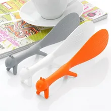 1 шт. милые белки антипригарные ложки для риса креативные Sciuridae посуда весло еды Совок зерновые каши ковш