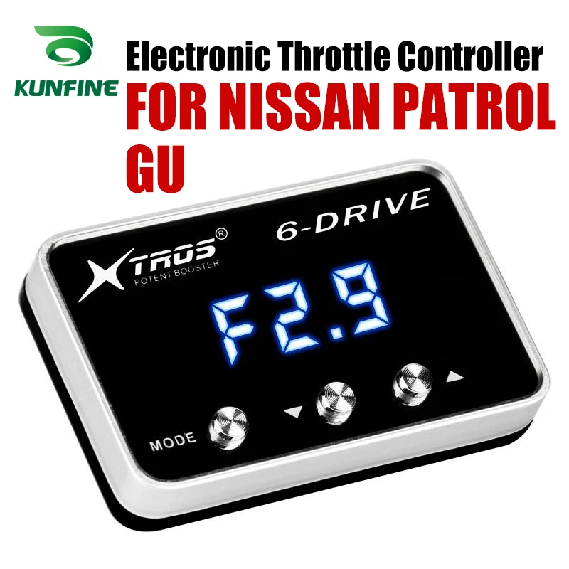 Car Electronic Throttle Controller Racing Accelerator Potent Booster For NISSAN PATROL GU Tuning Parts Accessory | Автомобили и