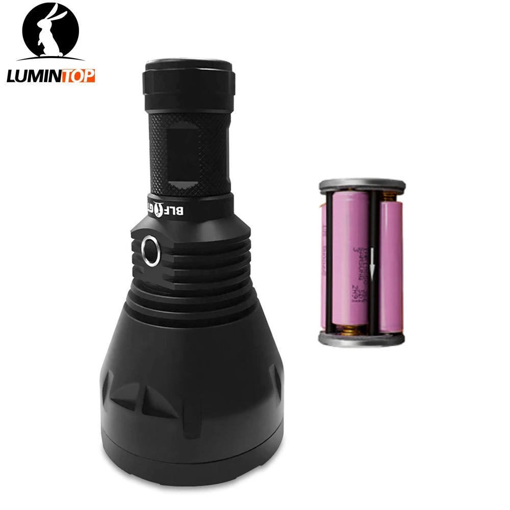 

LUMINTOP BLF GT Super Big Flashlight 12V CREE XHP35 Hi LED Short Tube Vision