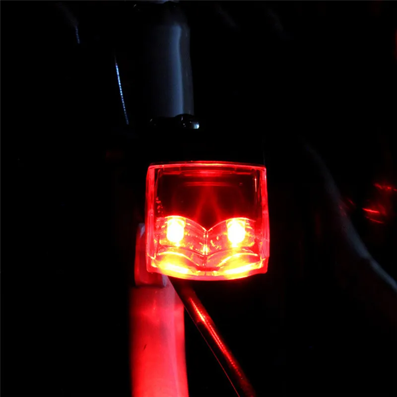 Perfect High Bike Tool Bicycle Lights Induction Tail Light Bike Bicycle Warning Lamp Magnetic Power Generate Taillight 9
