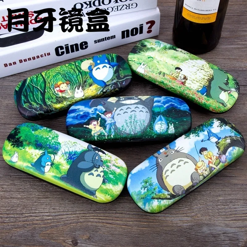 

New Myopia Glasses Case Comic Cartoon Big Totoro Creative Personality Lovely Boy and Girl Student Sketchy Portable Eyeglass Box