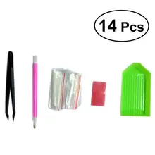 WINOMO 14 шт./компл. Алмазная вышивка набор 3D Алмазная вышивка крестиком DIY Инструменты