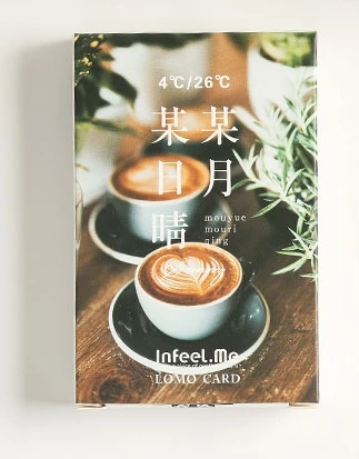 

52mm*80mm someday life paper greeting card lomo card(1pack=28pieces)