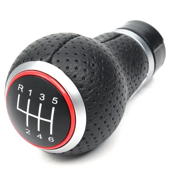 6 Speed Manual Car Gear Shift Knob Fit For Audi A4 S4 B8 A5 8T Q5 8R S