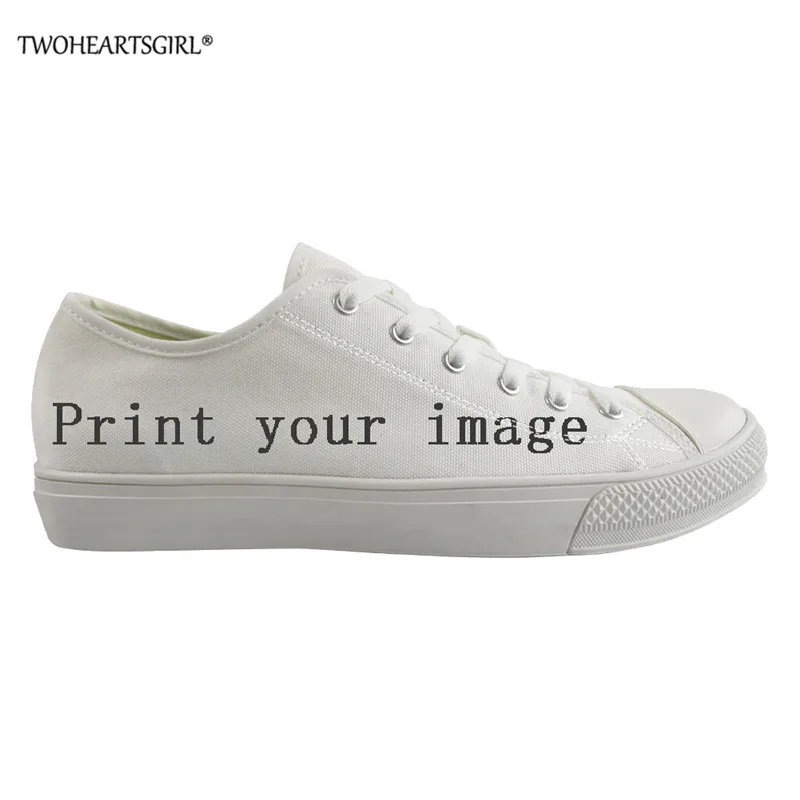 

Twoheartsgirl Custom Women Canvas Shoes Comfort High Top Casual Shoes Lace Up Vulcanize Shoes Customize Image Your Picture
