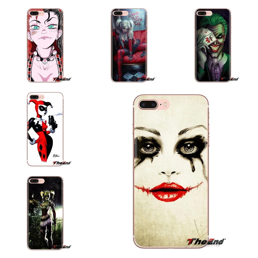 Transparent Soft TPU Case Batman Harley Quinn blood sexy dark For Huawei Mate Honor 4C 5C 5X 6X 7 7A 7C 8 9 10 8C 8X 20 Lite Pro |