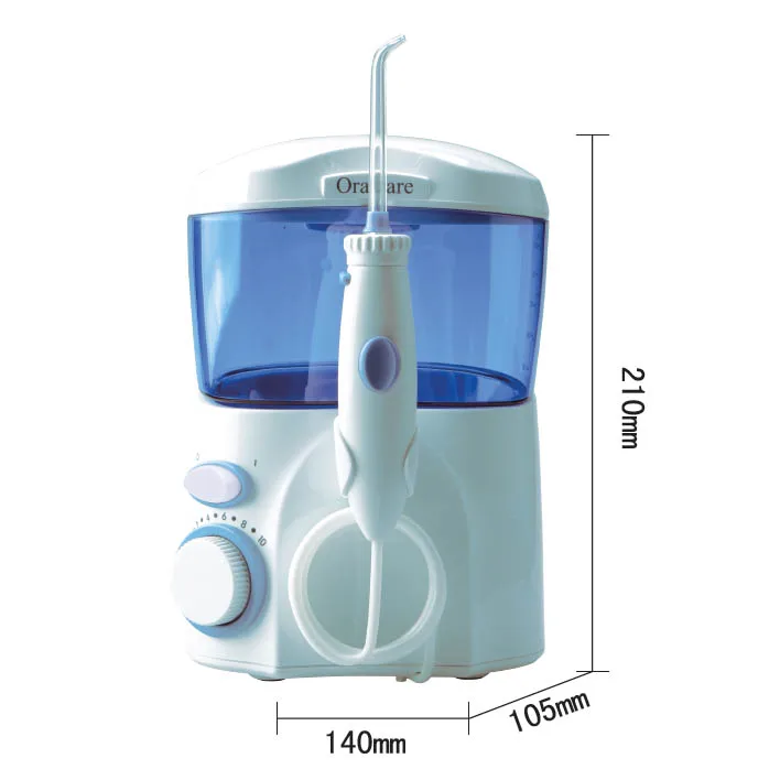 Goedkoop Gratis Verzending Qralcare Home pack Dental Water Flosser Oral Dental Bleken Water Irrigatie Jet Tandheelkundige Tand Floss