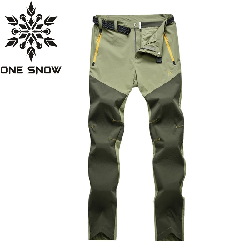 

ONE SNOW Women Brand Waterproof Breathable Outdoor Sport Trousers Women Breathable Quick Dry Trekking Pants Women CavalayWolf
