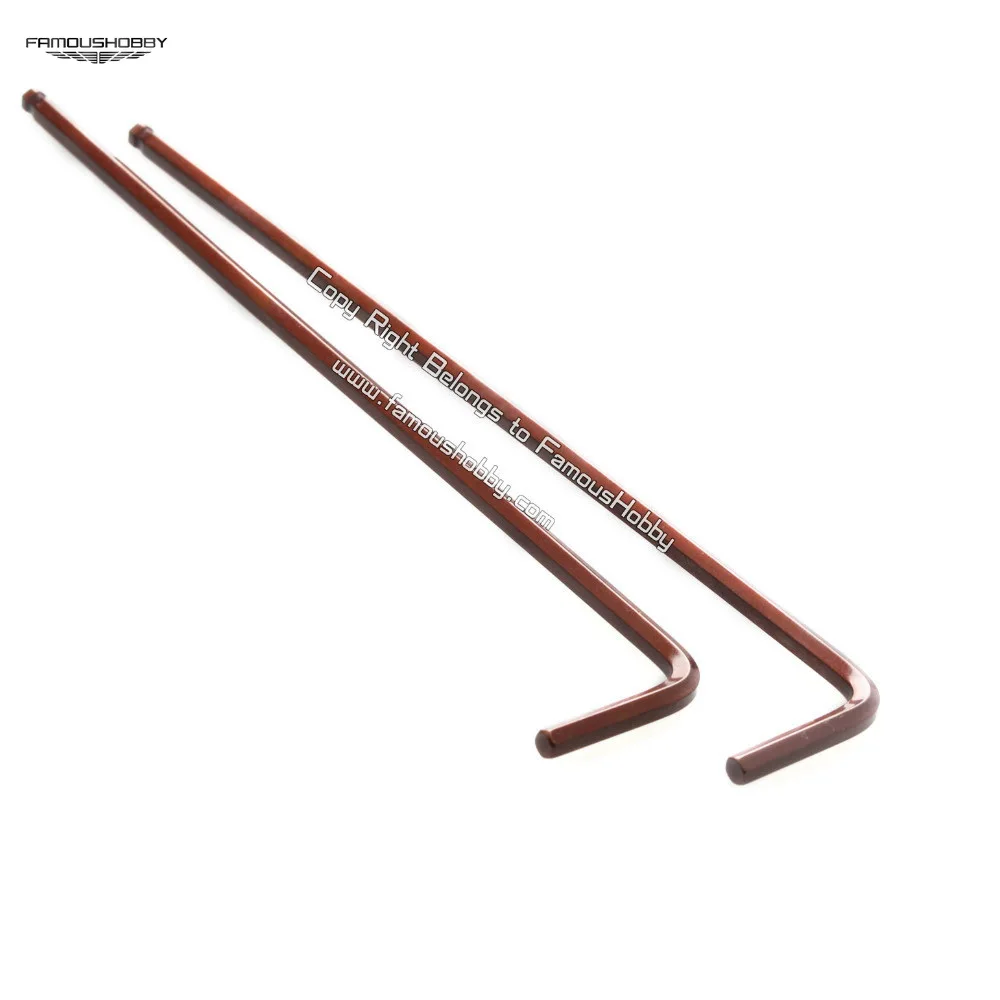 

Famoushobby ET009 High quality H3.0mm Ball End Inner Hexagon Wrench for 2pcs/lot