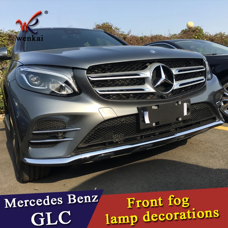 Передний противотуманный светильник armonsons хромированная накладка из ABS для Mercedes