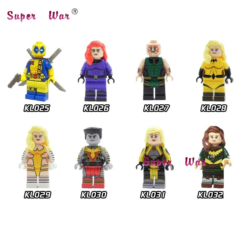 

Single X-Man Colossus Crystal Hope Summers building blocks bricks toys for children kits brinquedos menino